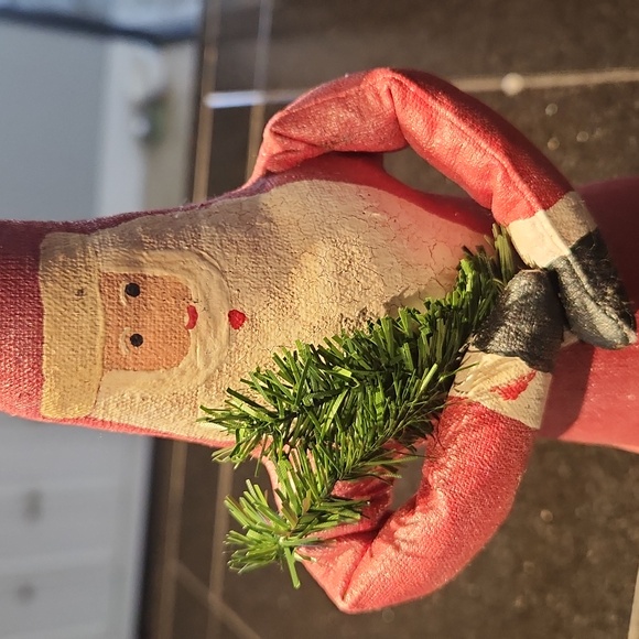 Duo Vintage Santa Figurines Christmas - Picture 9 of 11